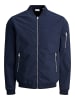 Jack & Jones Leichte Bomber Jacke Plus Size Große Übergrößen JJERUSH in Blau-2