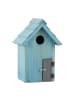 relaxdays Nistkasten in Hellblau - (B)17 x (H)24,3 x(T)12 cm