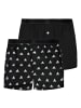 adidas 2er Pack Active Woven Boxer  in Schwarz