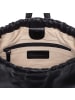 FEYNSINN Leder-Rucksack echt Leder Bucket-drawstring groß schwarz in schwarz
