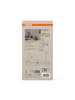 Osram Decor Rattan Lotus Pendelleuchte 480mm E27 Braun