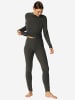 Schiesser Leggings Premium Warming in dunkelgrau-gem.