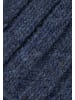 Camel Active Warme Strickmütze mit Umschlag in Navyblau