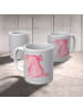 Mr. & Mrs. Panda Becher Axolotl Niedlich ohne Spruch in Grau Pastell
