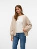 Vero Moda Strickjacke in Oatmeal