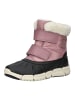 Geox Stiefel in Schwarz/Rosa