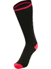 Hummel Long Socken Elite Indoor Multisport Erwachsene in BLACK/DIVA PINK