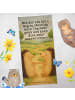 Mr. & Mrs. Panda Badehandtuch Igel Liebe Design mit Spruch in Grau Pastell