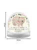 Mr. & Mrs. Panda Schneekugel Weihnachten Wombat mit Spruch in Naturpapier