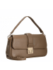 Seidenfelt Dalarna - Schultertasche 30 cm (black/gold) in soft toffee/gold