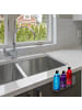 relaxdays 2 x Schranktür Organizer in Transparent - (B)25,5 x (H)10 x (T)12,5 cm