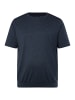 Men Plus Kurzarm T-Shirt in navy blau