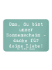 Mr. & Mrs. Panda Magnet Spruch Oma Sonnenschein mit Spruch in Meeresbrise