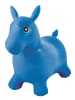 Lexibook Aufblasbares Hüpf-Pony Blau mit Plüschbezug