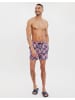 Threadbare Badehose THB Swim Short Seaweed in Koralle