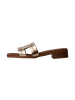 Oh! my Sandals Ledersandalen mit Absatz Beige