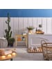 relaxdays Badhocker in Natur - (B)48 x (H)45,5 x (T)25 cm