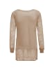 zitha Damen Strickpullover in Taupe