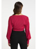 faina Damen Wickeltop in Rot