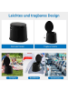 COSTWAY Campingtoilette in Schwarz