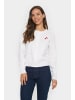 SAINT TROPEZ Strickjacke ValentinaSZ Gerade Passform in Ice