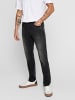 Only&Sons Slim Fit Jeans Basic Hose Denim Pants ONSLOOM Stoned Washed in Grau