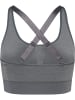 Hummel Bh Hmlmt Shine Multisport Damen in QUIET SHADE/SHARKSKIN MELANGE