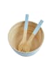 Butlers Salatbesteck 2-tlg. BAMBOO in Pastellblau