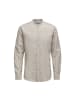 Only&Sons Langarmhemd in chinchilla