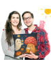 Mr. & Mrs. Panda Kuschelkissen 40x40 Gespenst  Prost  Design ohn... in Weiß