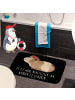 Mr. & Mrs. Panda Duschvorleger Meerschweinchen Weisheit mit Spruch in Schwarz