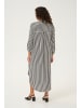 CULTURE Kleid CUdenia Loose fit in Salute/White Stripe