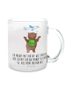 Mr. & Mrs. Panda Teetasse Bär Flugzeug mit Spruch in Transparent