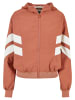 Urban Classics Leichte Jacken in terracotta/whitesand