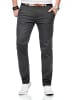 Maurelio Modriano Jeans Maurelio Modriano Herren Designer Chino Hose MM015 in Anthrazit