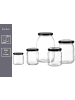 Ritzenhoff & Breker 6er Set Einmachgläser Kitchen Love 1 l in transparent