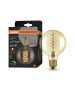 Osram Dekorative LED Lampe Vintage 1906, Gold-Tönung, 4,8W, 420lm, Kugel-Form mit 95mm