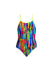 Funkita The Glitch Schwimmanzug Diamond Back in bunt