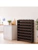 relaxdays Weinregal in Braun - (B)85 x (H)107 x (T)25,5 cm