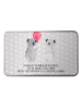 Mr. & Mrs. Panda Geschenkdose Koala Luftballon mit Spruch in Grau Pastell