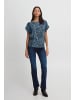 b.young Kurzarmbluse BYJOSA TSHIRT - 20812711 in blau