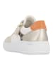 remonte Sneaker in Weiß/Beige