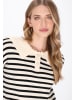 DreiMaster Vintage Women Sweater in offwhite black