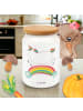 Mr. & Mrs. Panda Kaffeedose Einhorn Regenbogen ohne Spruch in Weiß