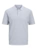 Jack & Jones Gestricktes Polo in Chambray Blue