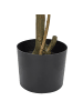 Beliani Kunstpflanze LEMON TREE in Grün/Schwarz - (W) 66 x (H) 156 x (L) 66 cm