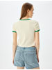 KOTON TSHIRT SS in Beige