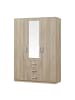 en.casa Kleiderschrank Bodolz in Beige Ohne Farbe (B)120cm (G)105.9cm