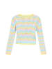 IZIA Women Sweater in yellow multicolor