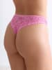 Erlich Textil  Spitzen String ICONIC LACE HIGH WAIST BRAZIL STRING in bubblegum